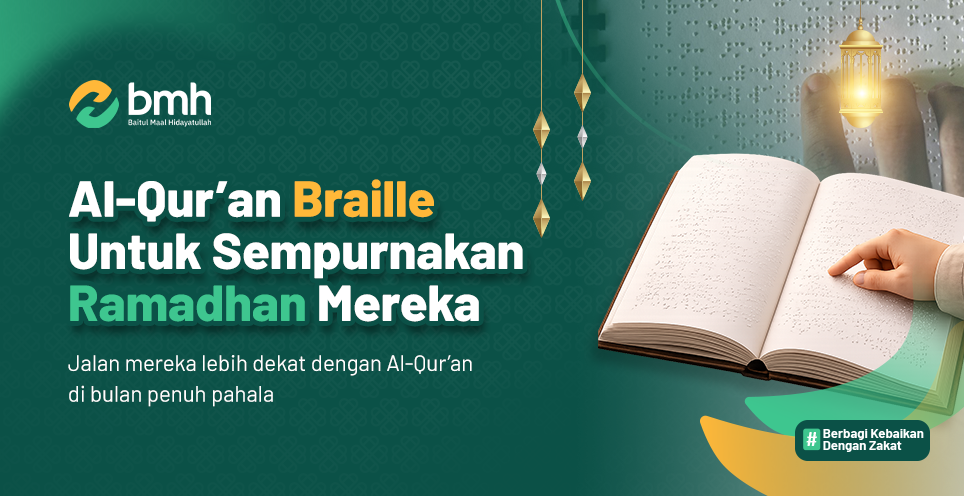 Raih Cahaya Alquran, Tanpa Batasan Penglihatan - BMH Kaltim